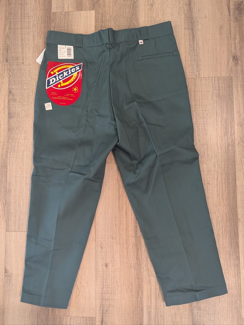 Vintage Y2K Dickies 874 Work Pants 44x29 Green USA Made Deadstock NWT